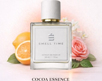 Cocoa Essence Citrus Floral Woody Perfume – Elegant Long-Lasting Fragrance for Her