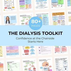 The Dialysis Toolkit eBook - COMPLETE BUNDLE - 80+ Pages (Digital Download)