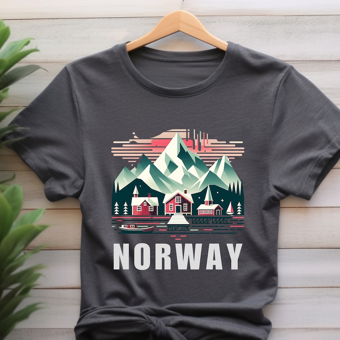 norway-graphic-t-shirt-unisex-wanderer-design-etsy