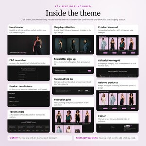 Fashion Shopify Theme, Women's Clothing and Accessories Shopify Template, Jade Boutique Website Template image 6
