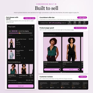 Fashion Shopify Theme, Women's Clothing and Accessories Shopify Template, Jade Boutique Website Template image 5