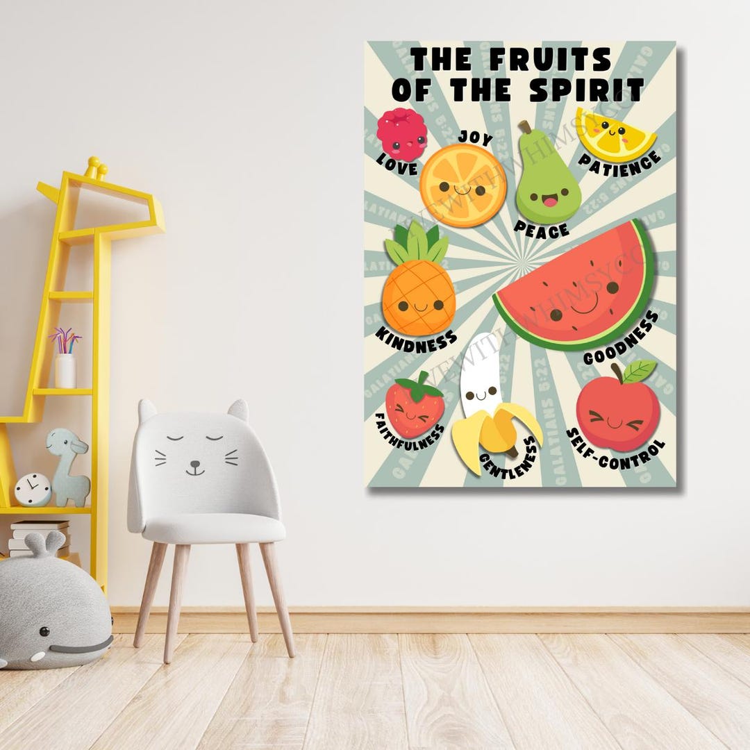 Fruits of the Spirit 10 Poster Set- DIGITAL DOWNLOAD - Etsy