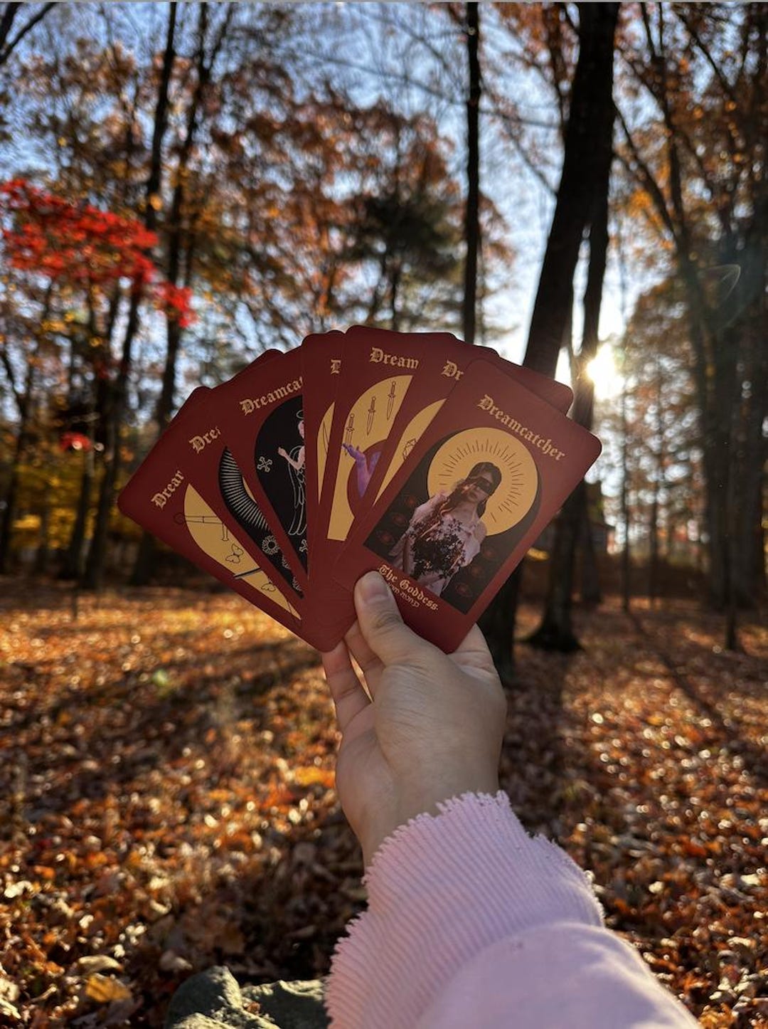 Dreamcatcher Luck Inside 7 Doors Tarot Cards - Etsy