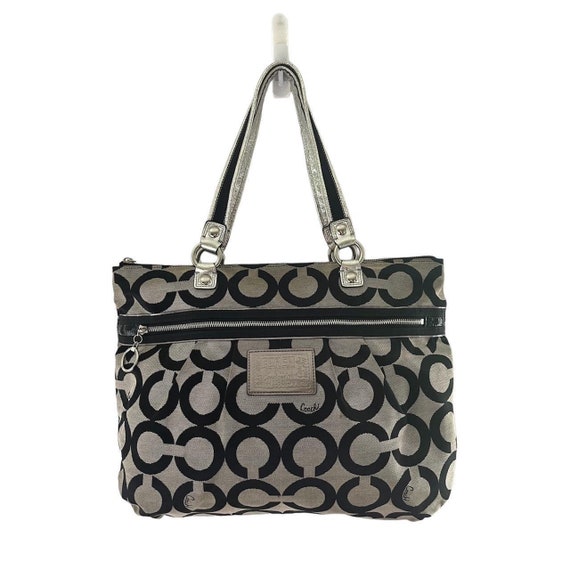 Coach poppy tote best sale