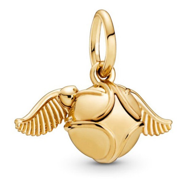 Pandora 368618 - Gold Plated Harry Potter Golden Snitch Pendant