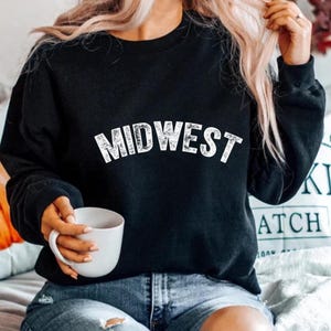 Funny Definition Midwest Sweatshirt, Dictionary Midwest Shirt, Trendy Midwestern Crewneck, Midwest Lover Gift Sweater, Unisex Apparel
