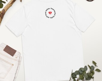 Mentale Gesundheit Scheiden Shirt, Break Up Shirt, Empowerment Shirt, lustiges Scheiden Shirt, Trennung Merch, Unisex T-Shirt (weiß)