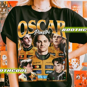Limited Oscar Piastri Vintage T-Shirt, Fan Tee Graphic T Shirt, Gift For Women and Man Unisex T-Shirt