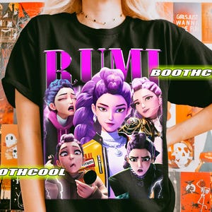 Limited Rumi Vintage T-Shirt, Rumi Graphic T Shirt, Gift For Women and Man Unisex T-Shirt