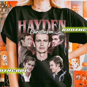 Limited Hayden Christensen Vintage T-Shirt, Fan Tee Graphic T Shirt, Gift For Women and Man Unisex T-Shirt