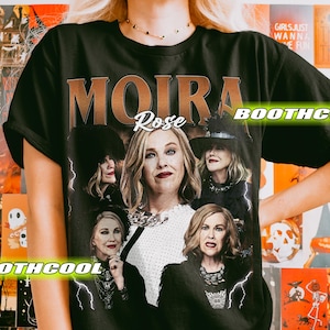 限定版Moira RoseヴィンテージTシャツ、ファンTシャツグラフィックTシャツ、女性と男性へのギフトユニセックスTシャツ