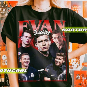 Limited Evan Buckley T-Shirt, Oliver Stark T-Shirt, Gift For Women and Man Unisex T-Shirt