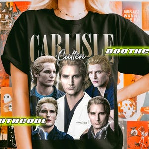 Limited Carlisle Cullen Vintage T-Shirt, Fan Tee Graphic T Shirt, Gift For Women and Man Unisex T-Shirt