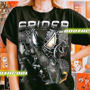 Limited Spider Man Vintage T-Shirt, Spider-Man Fan Tee Graphic T Shirt, Gift For Women and Man Unisex T-Shirt