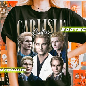 Limited Carlisle Cullen Vintage T-Shirt, Fan Tee Graphic T Shirt, Gift For Women and Man Unisex T-Shirt