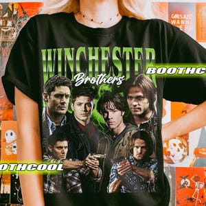 Limited Winchester Brothers T-Shirt, Fan Tee Vintage T Shirt, Gift For Women and Man Unisex T-Shirt