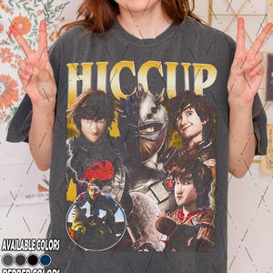 Limited Comfort Colors Hiccup T-Shirt, How to Train Your Dragon Est 2010 Magic Kingdom Fan Bootleg Tee T-Shirt, Gift For Women and Man