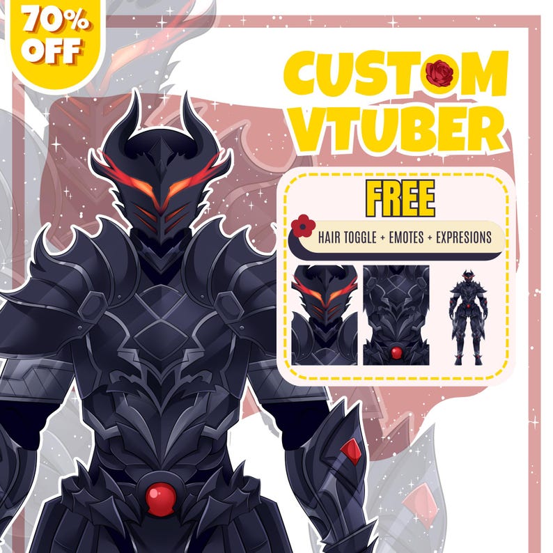Custom VTuber model featuring a professionally designed anime avatar created for streamers, content creators, and virtual entertainers, perfect for Live2D rigging, PNGTuber use, Twitch streaming, YouTube content creation, and personal VTuber branding.