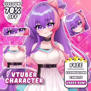 Custom Vtuber voor commercieel gebruik, Custom Vtuber, Vtuber, Vtuber Model, Vtuber Design, Vtuber Rigging, Vtuber Art, Live2D, Live2D Model
