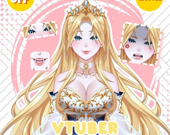 Custom VTuber Character | Live2D Model Custom Vtuber Model Commission | VBridger | Fully Rigged | Twitch Stream | Youtube Stream