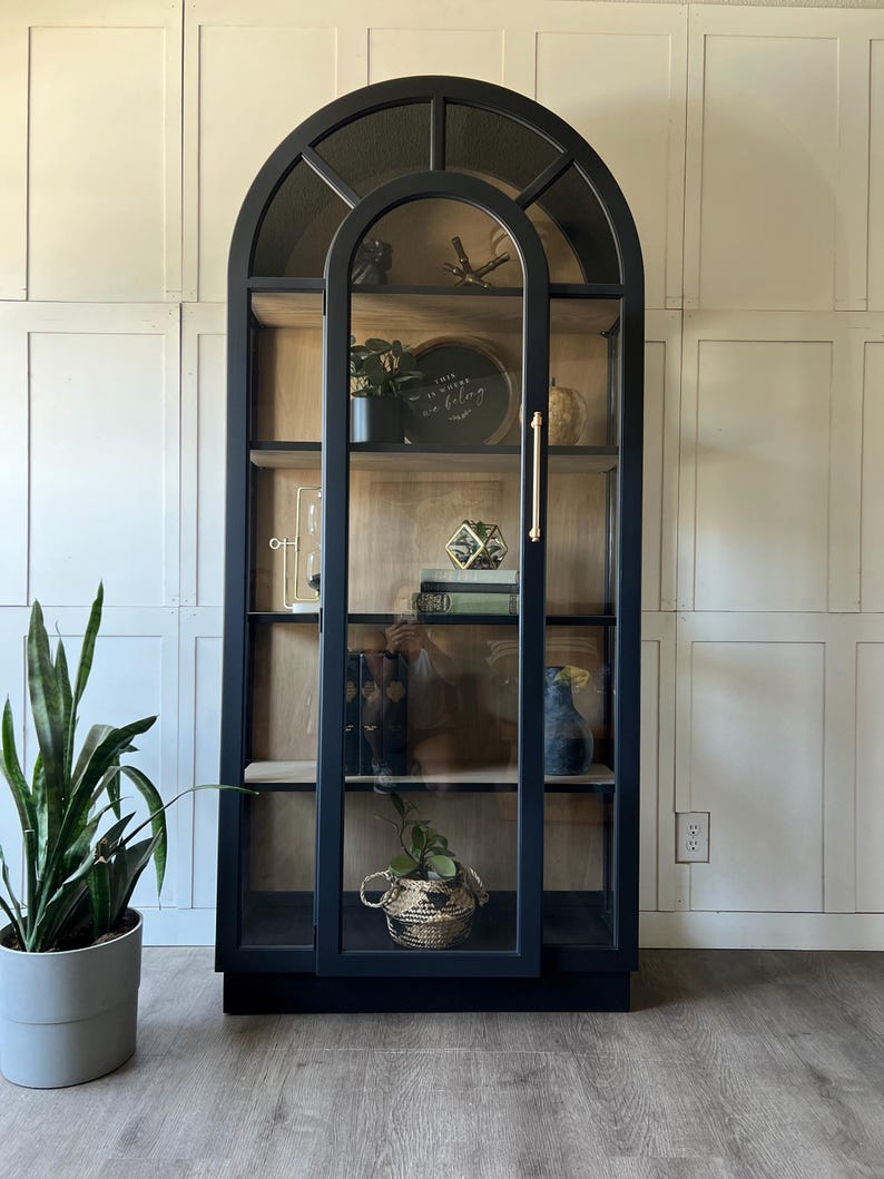 SOLD**** GORGEOUS and Rare Vintage Arch Display Case - Etsy