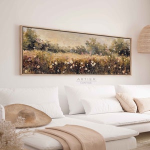 Framed Japanese Street View Canvas Print, Long Narrow
