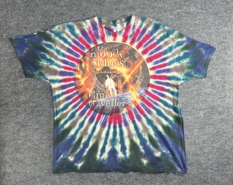 Vintage 90s the Moody Blues Time Traveller Tour T Shirt - Etsy
