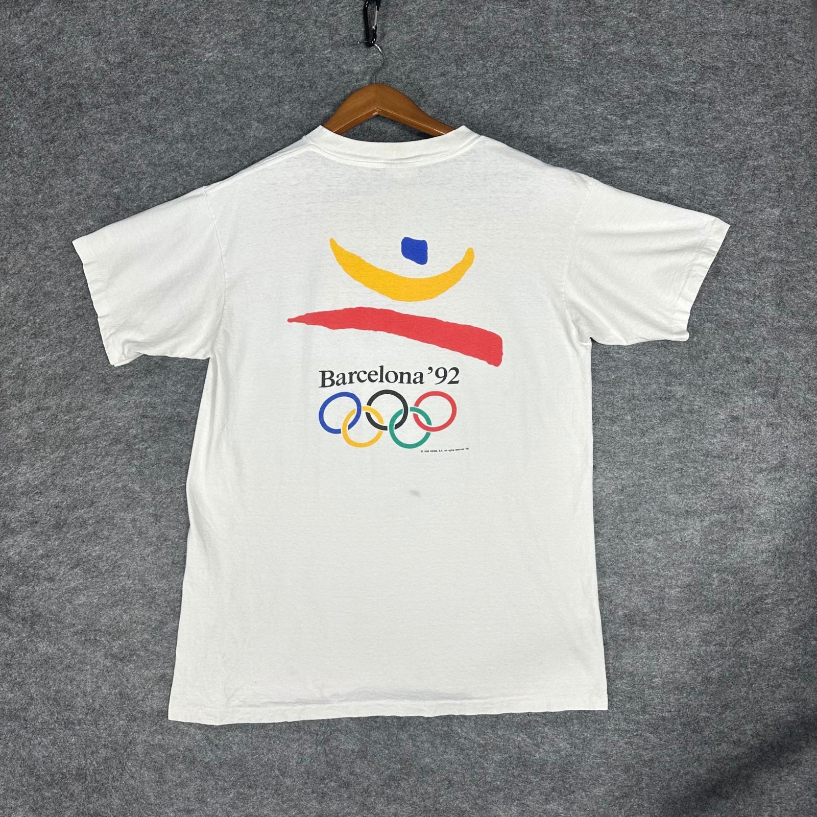 1992 Barcelona Tee - Etsy UK