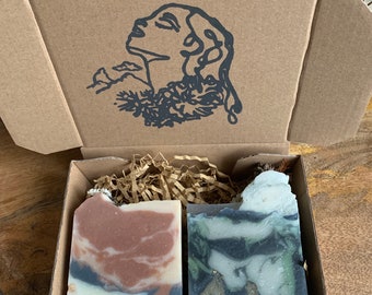Mother’s Day handmade soap pack, cold process artisan soaps, 6 scents to choose. self care, relaxation, pampering, gift for her