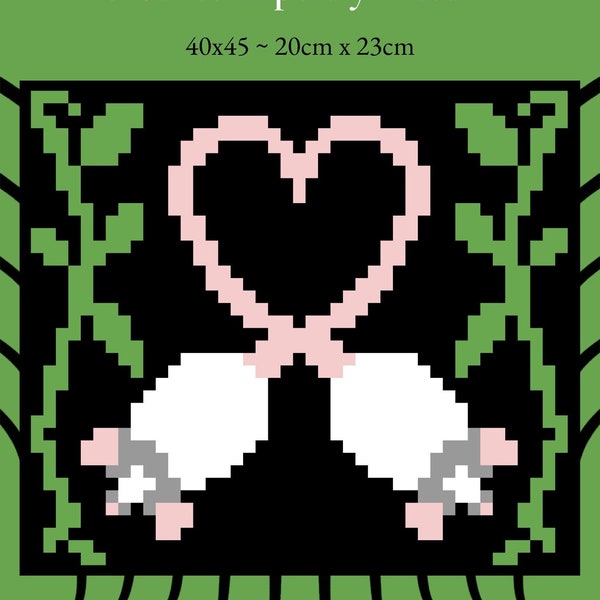 Lover Rats Crochet Tapestry Pattern PDF