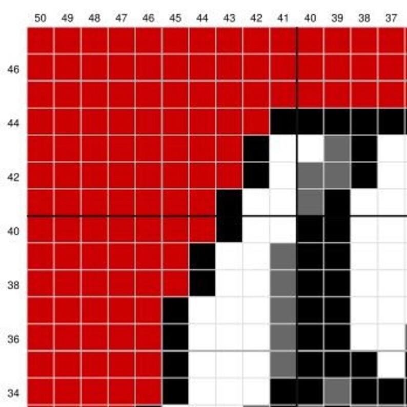 Plastic Fangs Crochet Tapestry Pattern PDF Etsy