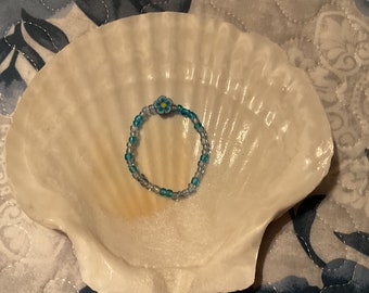 Blue flower
