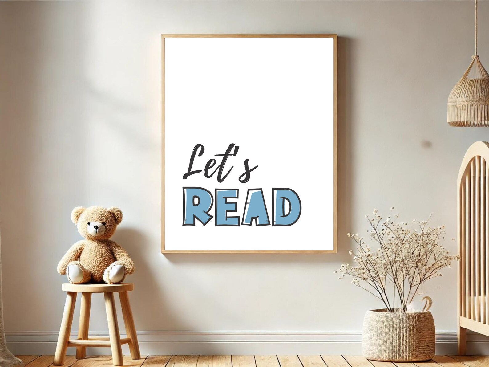 Stiker Let's Read Lets Read Kids Learning Digital Download, Educational Motivational ...