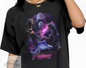 Godzilla X Kong The New Empire 2024 Shirt, Godzilla X Kong Shirt, Godzilla Movie Shirt