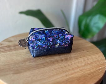 Aurora Two Toned Pouch Keychain