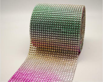 4" x 10 yards (30ft) Flower Mesh Wrap