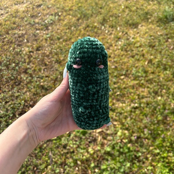 PATTERN:Crochet Amigurumi Emotional Support Pickle Pattern