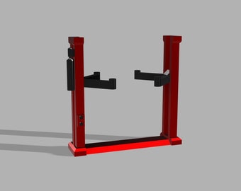 2 Post Car Lift Scale 1/64 ( File ONLY)