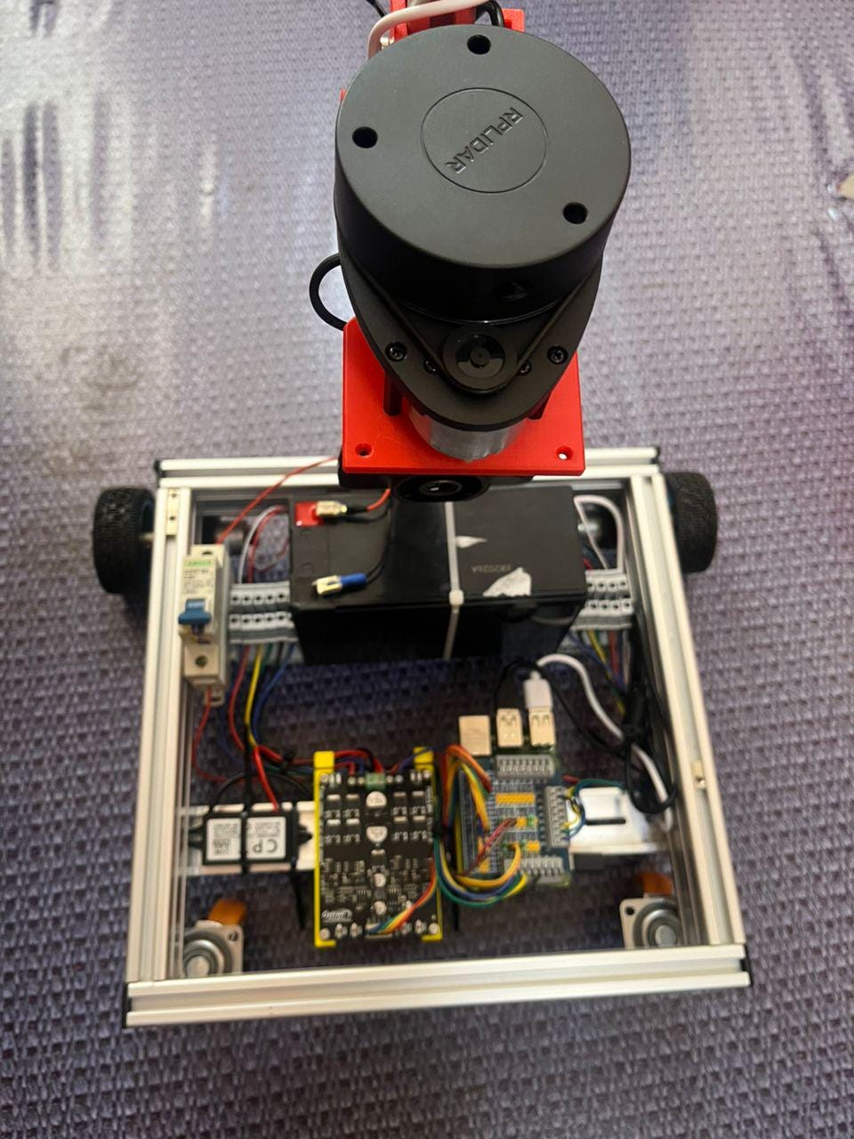Autonomous Mobile Robot (AMR) With AI Vision & Lidar Navigation ...