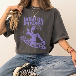 ホールド・オン・スパイダーモンキーTシャツ
