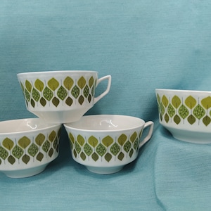 Spanish-Made Mid Century Modern 4 Piece Coffee Set