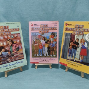 Vintage 'The Baby-Sitters Club'-boeken, door Ann M. Martin