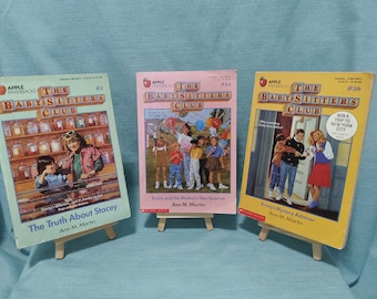 Vintage &quot;The Baby-Sitters Club&quot; Books by Ann M. Martin