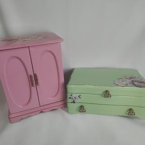 Vintage Upcycled Cottagecore Schmuckschatullen