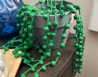 3D Printed String of Pearls Artificial Plant