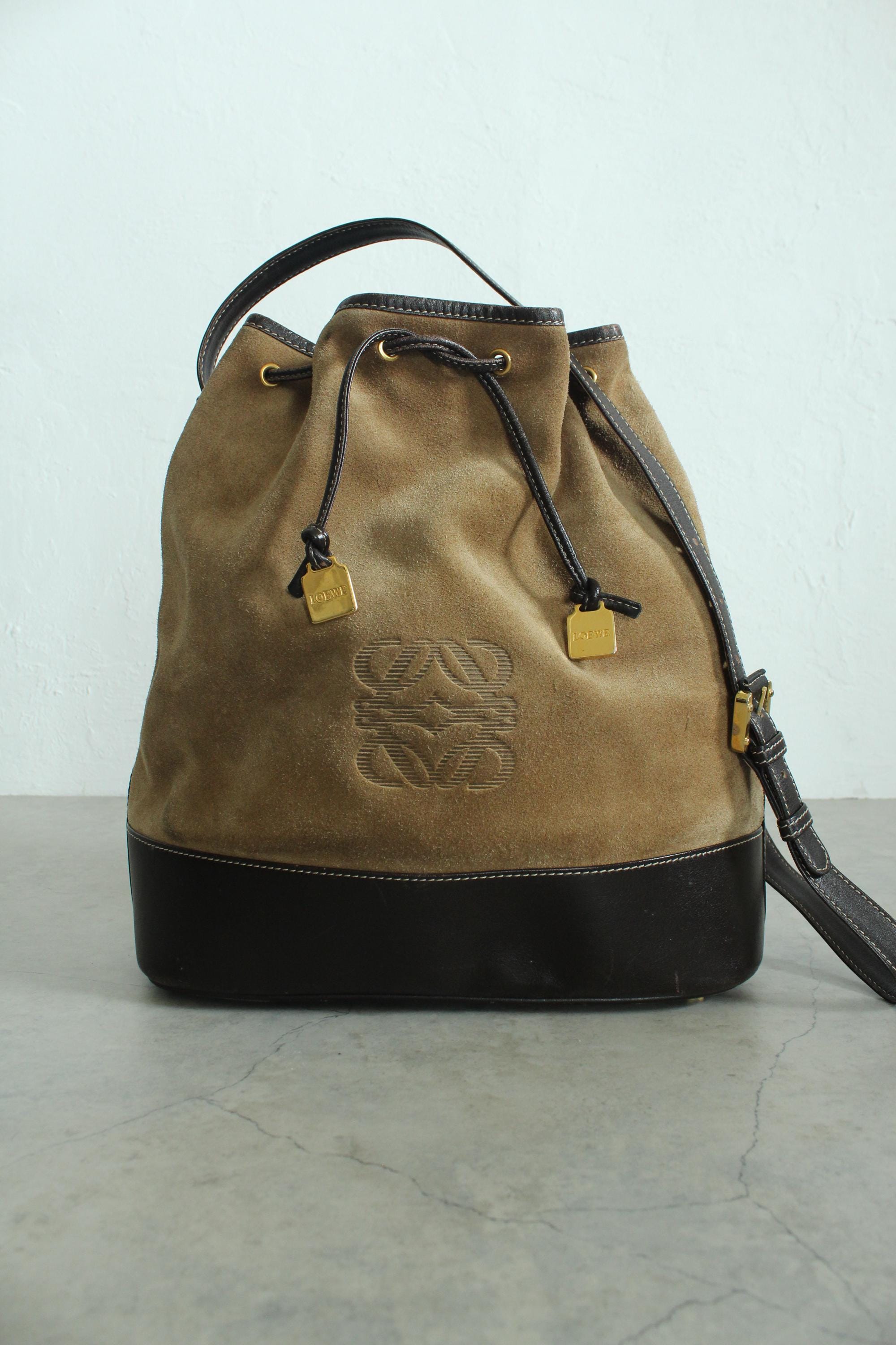 ショルダーバッグ LOEWE vintage shoulder bag 80s 90s Loewe Vintage Shoulder Bag - Neutrals Shoulder Bags, Handbags