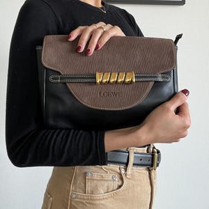 Authentische Vintage Loewe Velazquez Clutch