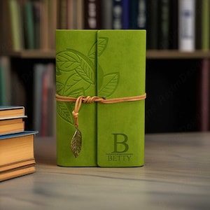 Personalized Name Sketchbook, Custom Leather Journal, Engraved Sketchbook, Unique Memorial Gift, Gift For Him, Artist Gift, Art Teacher Gift