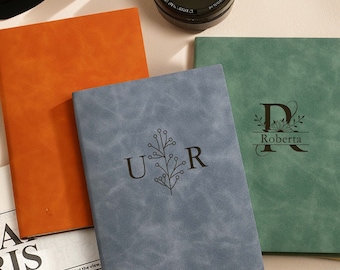 Customized Leather Sketchbook, Personalized Name Sketchbook, Art Student Gift, Graduation Gift, Personalized Engraved Notebook, Gift For Her