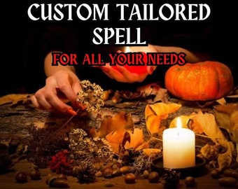 Powerful CUSTOM SPELL Wish Spell Casting to make Personalised WISH ritual Spell Booster 10X Upgrade Spell anything you want Same Day Casting